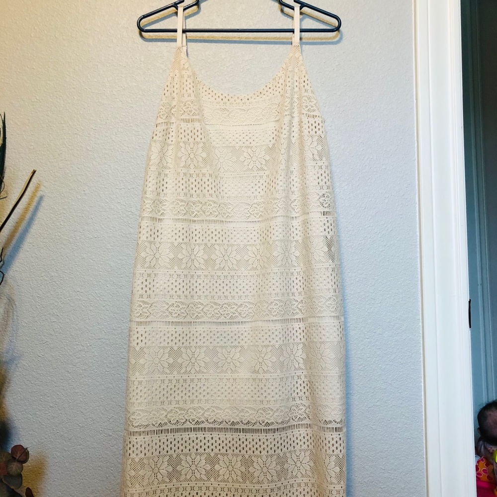 Spaghetti strap mini summer dress